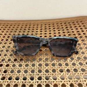Le Specs Gray Tortoiseshell Sunglasses